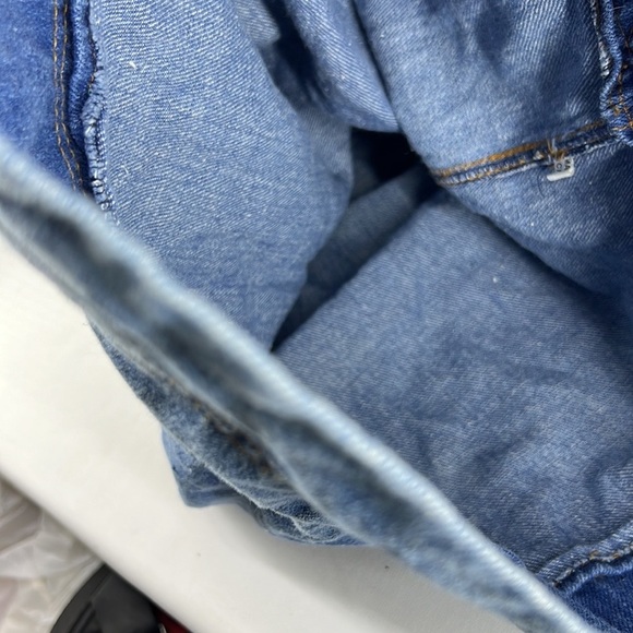 NY NEW YORK LINE x VINTAGE 90s Denim Rucksack Backpack main image 6